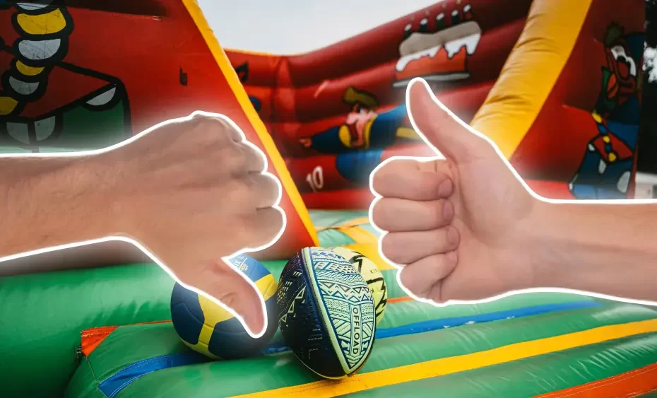 pros and cons of inflatable toys