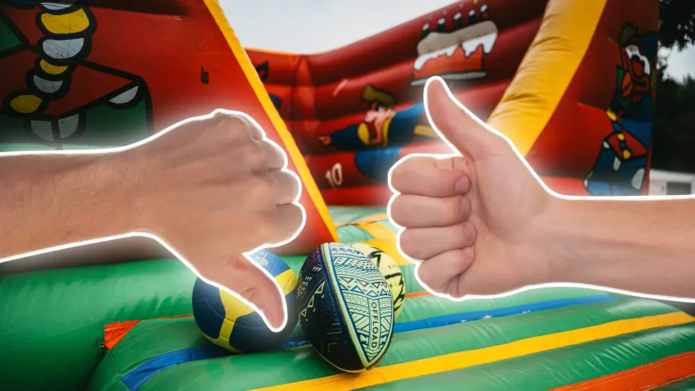 pros and cons of inflatable toys